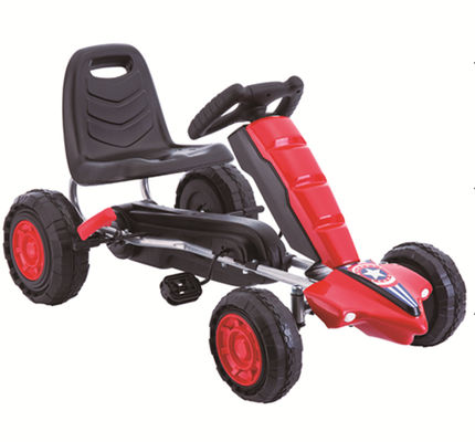 Pedal Karting brinquedo de crianças andar de carro para crianças assentos ajustáveis tamanho do produto 90X48X48