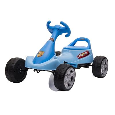 Carga máxima 30kgs 2022 Popular Rodas de Plástico Crianças Ride On Car Pedal de Pé Go-kart para crianças