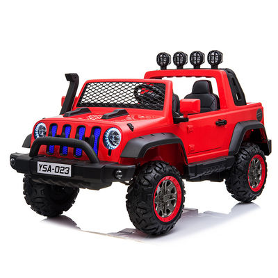 Controle remoto e luz LED 4 rodas UTV elétrico 24v Ride On Car para crianças por plástico
