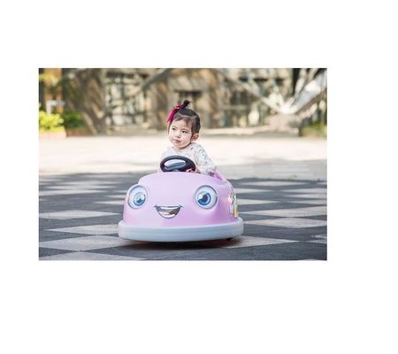 Unisex Crianças Elétrico Ride On Toys Carros com Controle Remoto PP Plástico Carro Bumper