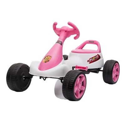 Carrinho infantil de 4 rodas com pedais para crianças de 3 a 6 anos vermelho G.W. NW 5.4/4.4KG