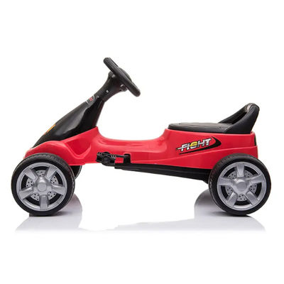 Carrinho infantil de 4 rodas com pedais para crianças de 3 a 6 anos vermelho G.W. NW 5.4/4.4KG