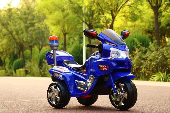 Motocicleta de Polícia Elétrica 6V Para Crianças Tamanho 117*55*72cm Idade 2-8 anos