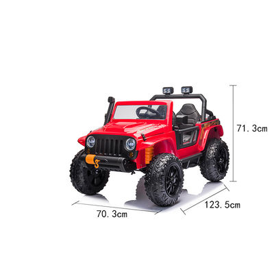 12V acessível 4X4 Bateria de viagem de crianças em carro UTV para crianças controle remoto