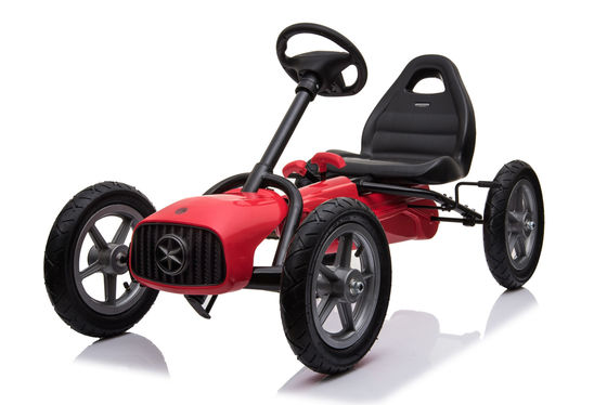 Assentos dianteiros e traseiros ajustáveis Crianças a pedalar Go-Kart Carro para comércio B2B
