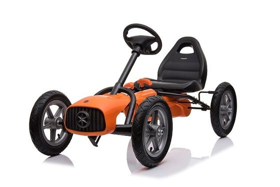 Assentos dianteiros e traseiros ajustáveis Crianças a pedalar Go-Kart Carro para comércio B2B
