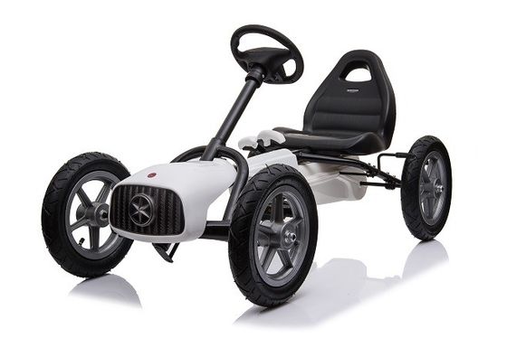 Assentos dianteiros e traseiros ajustáveis Crianças a pedalar Go-Kart Carro para comércio B2B
