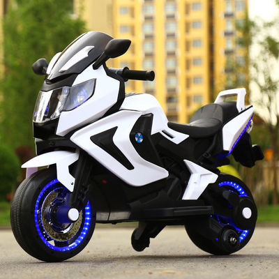 12V390 Bateria Vermelho Branco Azul Elétrico Passear em Motocicletas Para Crianças Divertimento Duradouro