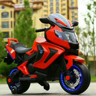 12V390 Bateria Vermelho Branco Azul Elétrico Passear em Motocicletas Para Crianças Divertimento Duradouro