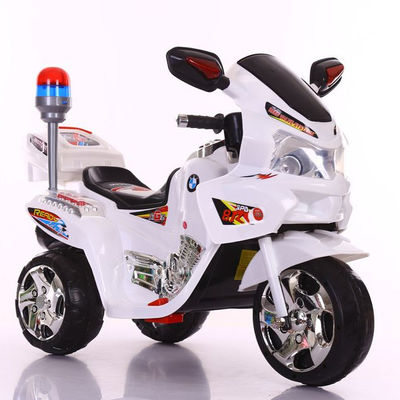 Função de Educação Infantil 6V Polícia Elétrica Passear em Motocicleta Bicicleta Carro para Crianças Modelo
