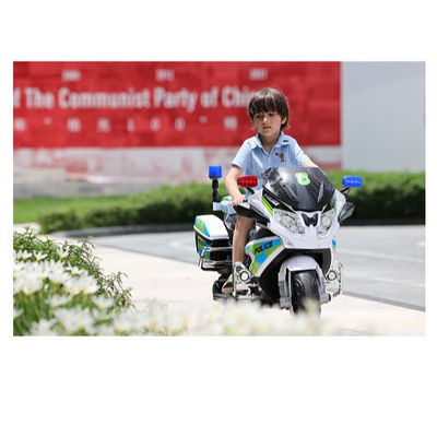 Polícia Crianças 2 rodas de viagem de carro Crianças brinquedos de motocicleta com caixa Tamanho 106 * 38 * 64cm