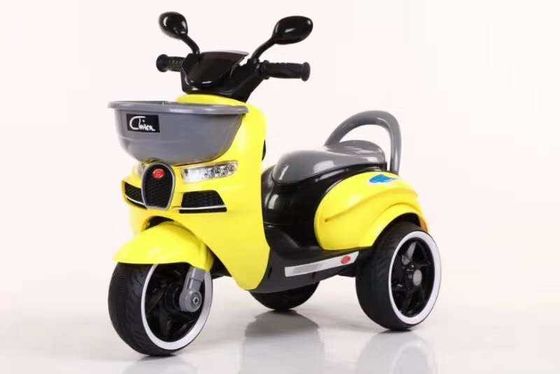 Mini triciclo passeio em carro de brinquedo moto elétrica 6V para crianças Unisex pacote de variedade