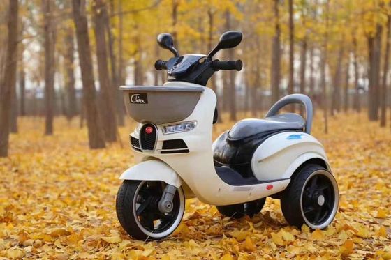 Mini triciclo passeio em carro de brinquedo moto elétrica 6V para crianças Unisex pacote de variedade