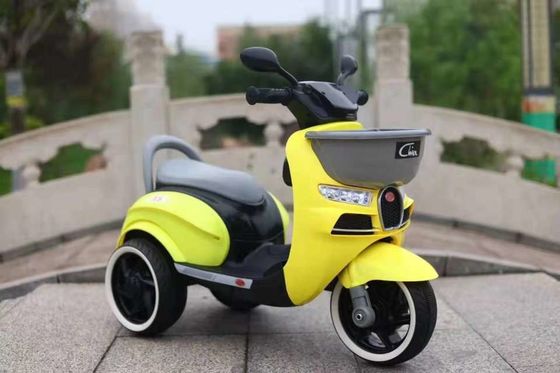 Mini triciclo passeio em carro de brinquedo moto elétrica 6V para crianças Unisex pacote de variedade