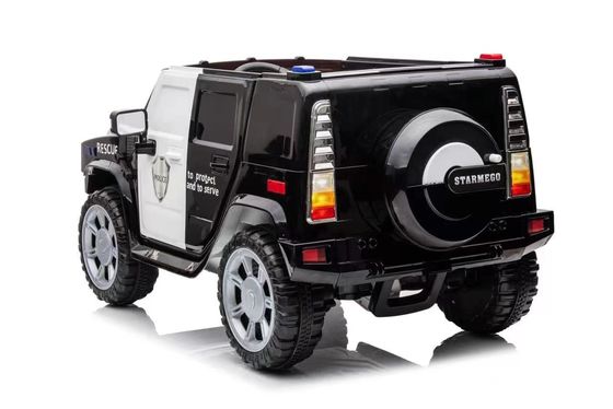2.4G Controle remoto 24V SUV Carro de polícia Crianças Electric Ride On Car para 3-12 anos de idade