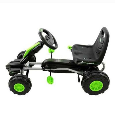 Rodas infláveis infláveis para crianças Carro de go-kart com pedais Carga máxima 30KG 86X51X48cm