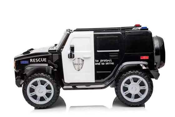 2.4G Controle remoto 24V SUV Carro de polícia Crianças Electric Ride On Car para 3-12 anos de idade