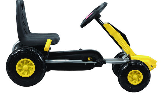 Rodas infláveis infláveis para crianças Carro de go-kart com pedais Carga máxima 30KG 86X51X48cm