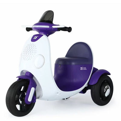 6v Elétrico Cute Kids Motorcycle Tricycle com música e motor leve 380 * 2 CBM 0.122m2