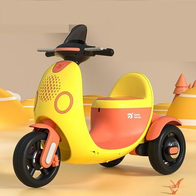 6v Elétrico Cute Kids Motorcycle Tricycle com música e motor leve 380 * 2 CBM 0.122m2