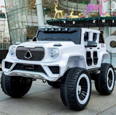 2023 estilo plástico elétrico de viagem no carro brinquedo para crianças 2-4 anos faixa etária 12V10 dois lugares controle remoto