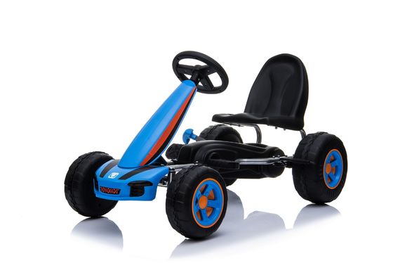 2022 Ride On Pedal Kids Go-Kart Car Adequado para 2-8 anos de idade Cartão Tamanho 83*27*52