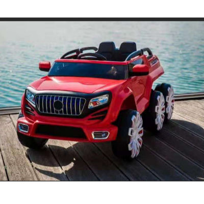 Automóveis para crianças com controle remoto 6*6 Automóveis elétricos de condução 12V com luzes de roda Brinquedos educativos