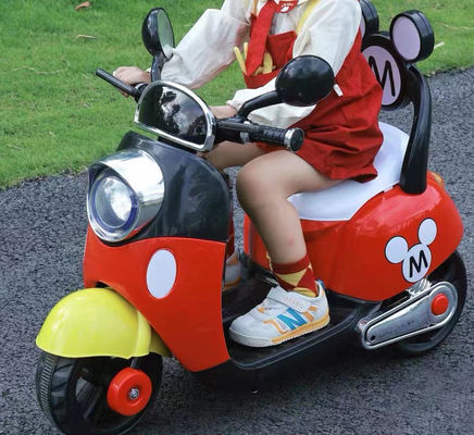 Unisex Classic 6V Electric Ride On Tricycle Motor Car para 2-5 anos de idade Crianças 2024