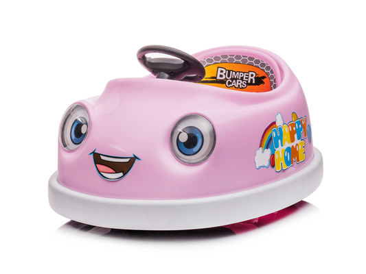 Luzes LED Música e Power Display 6v Electric Ride on Bumper Car para crianças de 2-6 anos de idade