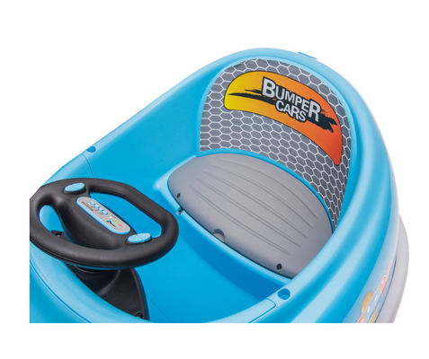 Luzes LED Música e Power Display 6v Electric Ride on Bumper Car para crianças de 2-6 anos de idade