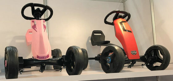 2 a 4 anos de idade Crianças Pedal Go Kart com assento ajustável e pedalar no carro