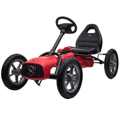 Crianças de 5 a 12 anos Assentos ajustáveis Crianças a pedalar Go-Karts Carro com plástico PP