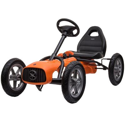 Crianças de 5 a 12 anos Assentos ajustáveis Crianças a pedalar Go-Karts Carro com plástico PP