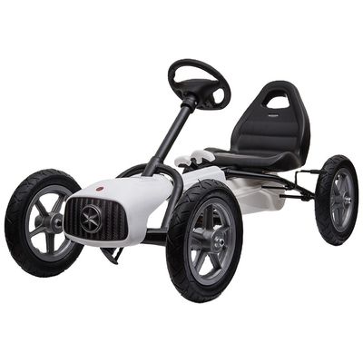 Crianças de 5 a 12 anos Assentos ajustáveis Crianças a pedalar Go-Karts Carro com plástico PP
