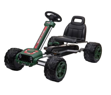 Assentos ajustáveis Crianças de passeio em pedais Go-Karts Carro e para 2-4 anos ou 5-7 anos