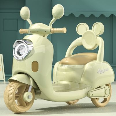3-4 Anos Bebê de três bicicletas de carro brinquedo com bateria e tamanho de cartão de 78 * 66 * 38cm