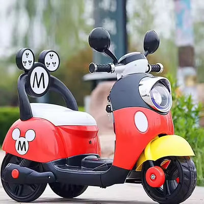 2023 estilo eléctrico motocicleta infantil passeio em carro com três rodas e plástico PP
