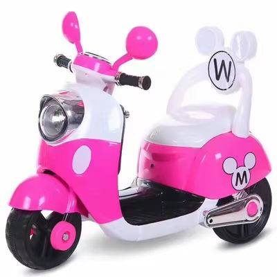 2023 estilo eléctrico motocicleta infantil passeio em carro com três rodas e plástico PP