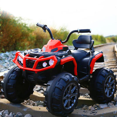 Unisex 12V Electric Ride On Car Para Crianças Para Conduzir ATV com Todos os Terreno Oversized Pneus