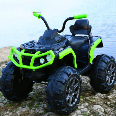 Unisex 12V Electric Ride On Car Para Crianças Para Conduzir ATV com Todos os Terreno Oversized Pneus
