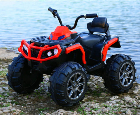 Unisex 12V Electric Ride On Car Para Crianças Para Conduzir ATV com Todos os Terreno Oversized Pneus