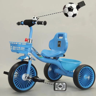 Baby Trike para crianças de 2 a 5 anos de idade com design de pedal ampliado e 3 rodas EVA em 2023