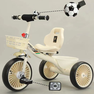 Baby Trike para crianças de 2 a 5 anos de idade com design de pedal ampliado e 3 rodas EVA em 2023