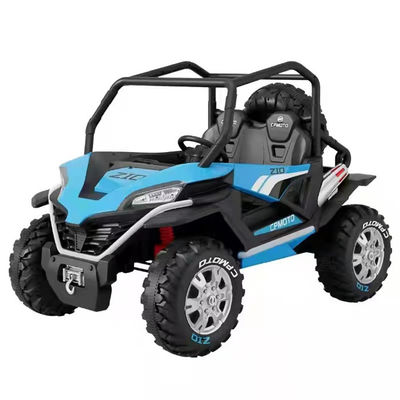 Popular 12V UTV Ride On Car para Crianças Controle remoto Luz LED Dois lugares Vermelho Azul Branco