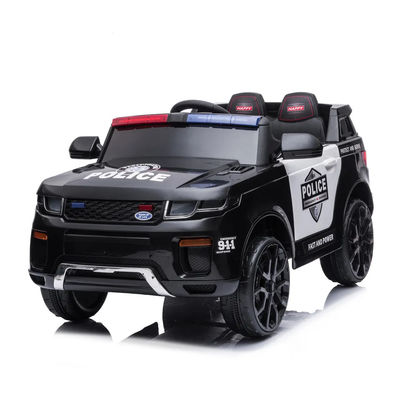Tipo de plástico de policial Tipo de carro para crianças Brinquedos Carro de passeio com controle remoto elétrico de 12V