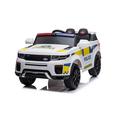 Tipo de plástico de policial Tipo de carro para crianças Brinquedos Carro de passeio com controle remoto elétrico de 12V