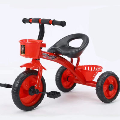 2023 Trike de triciclo infantil de assento único Adequado para crianças de 2 a 5 anos Direto Durável