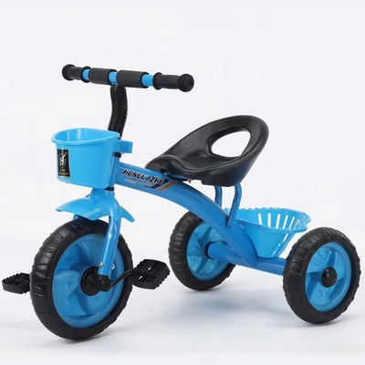 2023 Trike de triciclo infantil de assento único Adequado para crianças de 2 a 5 anos Direto Durável