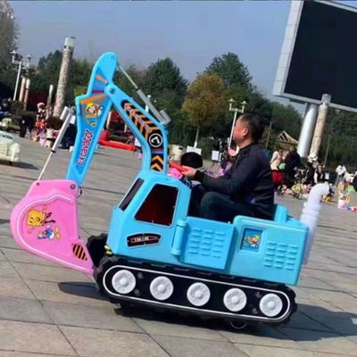 Instalações de entretenimento para crianças Ride On 24V Jogos Elétricos Carro com Modelagem de Escavação