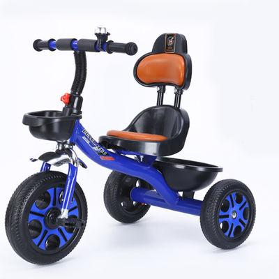 Assento de couro e instalação sem problemas 2023 Trike de triciclo infantil para 5-7 anos de idade